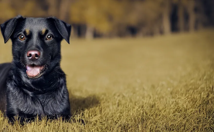 Prompt: full body photography of a dog, 8 0 mm camera, crystal clear eyes, stoic. photorealistic, highly detailed, 8 k rez, ultra hd, smooth, sharp focus