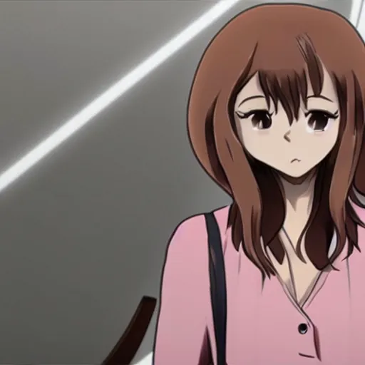 Image similar to still of clara oswald from makoto shinai anime