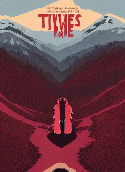 Prompt: Twin Peaks movie poster artwork by Michael Whelan and Tomer Hanuka, Rendering of crimson scales society, from a scene from Twin Peaks, clean, full of detail, Matte painting, trending on artstation and unreal engine