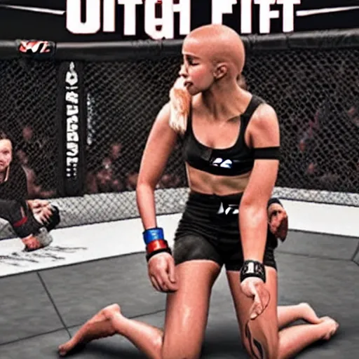 Image similar to the ufc fitghing nun