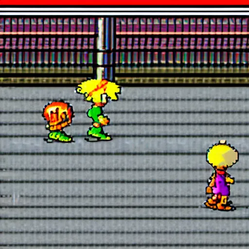 Image similar to earthbound snes screenshot