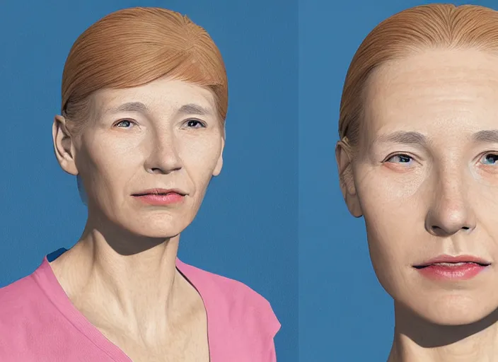 Image similar to photo of an average woman in 2 0 4 0, photorealistic