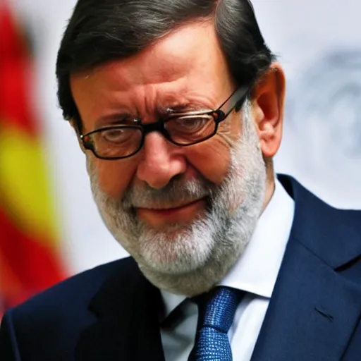 Image similar to Mariano Rajoy as Octopus from Spiderman