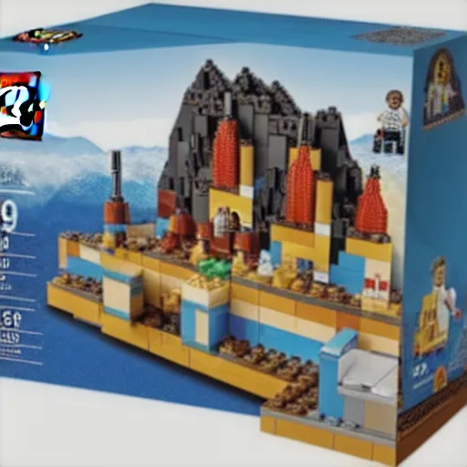 Image similar to lego set for moses on mt sinai