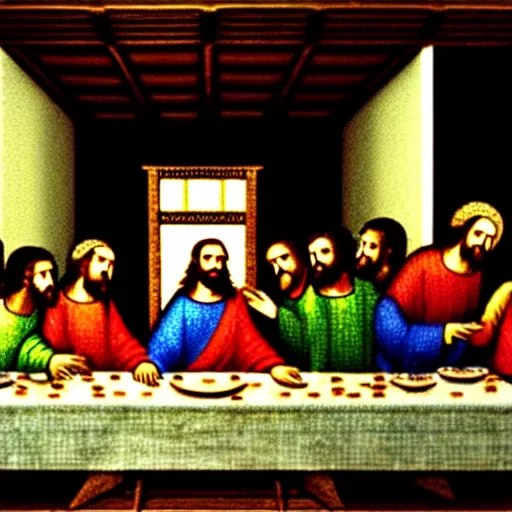 Image similar to last supper on a grain of rice, ultra detailed, high definition, photography