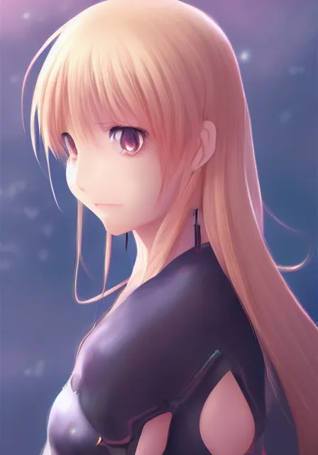 Prompt: A realistic anime portrait of saber in anime fate, digital painting, by Yoneyama Mai, WLOP and Rossdraws, digtial painting, trending on ArtStation, deviantart