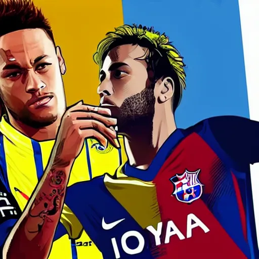 Image similar to neymar in gta v