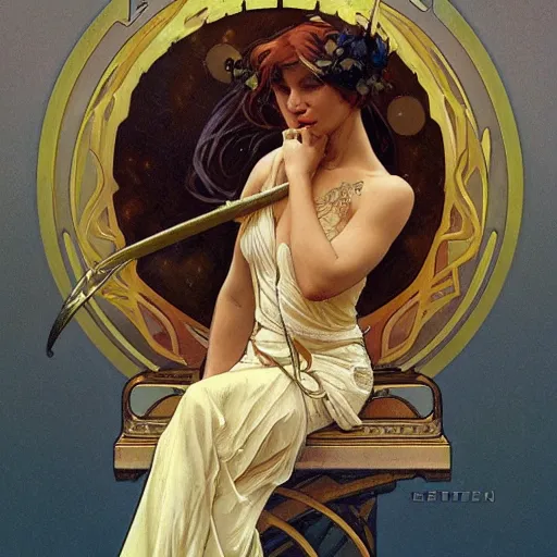 Prompt: amazing lifelike award winning illustration of Lilith trending on art station artgerm Greg rutkowski alphonse mucha j.c. Leyendecker cinematic