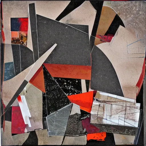 Image similar to abstract collage by nancy spero