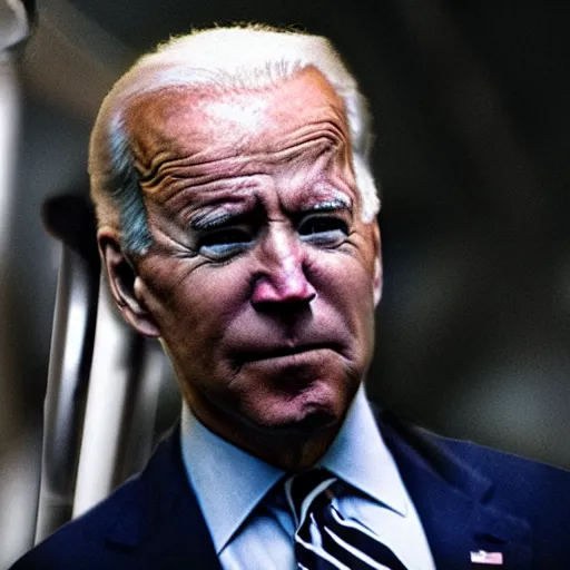 Image similar to Joe Biden as Bane in The Dark Knight Rises