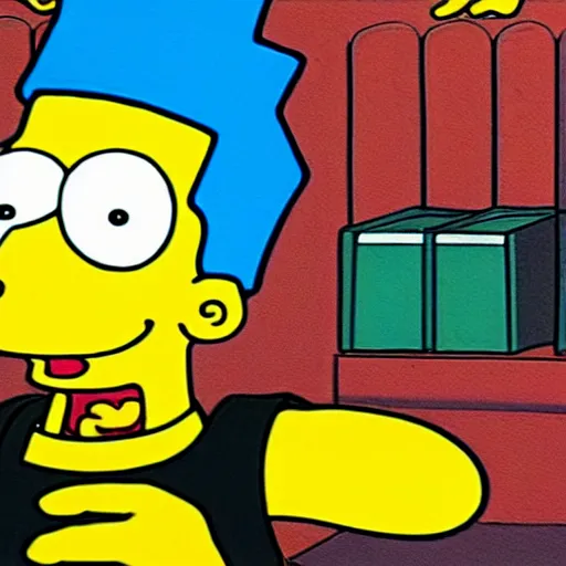 Image similar to a highly detailed photograph of Bart Simpson as a real human boy