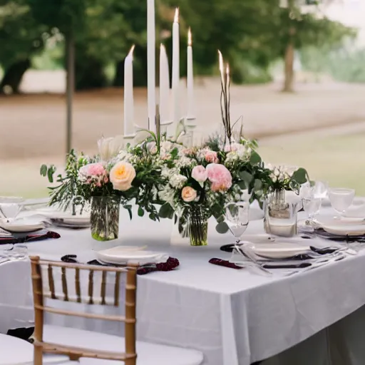 Image similar to contemporary danish wedding centerpieces