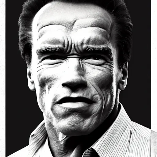 Prompt: a photo of arnold schwarzenegger made out of schwarzwalder kirschtorte