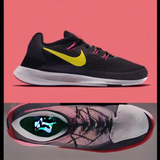 Image similar to advertisement for nike shoes, in chinese