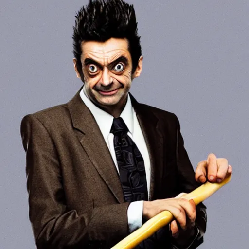 Prompt: Mr. Bean as Wolverine