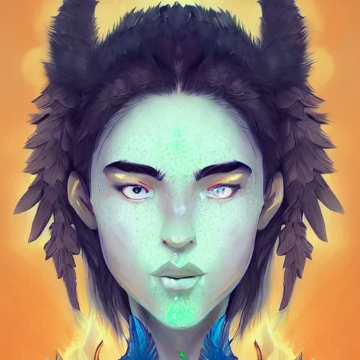 Prompt: Nature Druid, character portrait by Jason Chan, digital art, trending on artstation