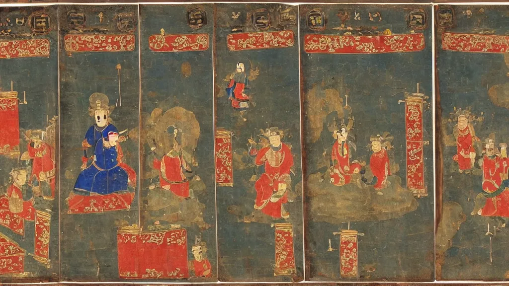 Image similar to Online imageboard from 16th century Mongolia, screenshot