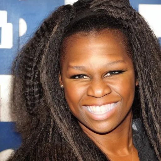 Prompt: female 50cent, photo