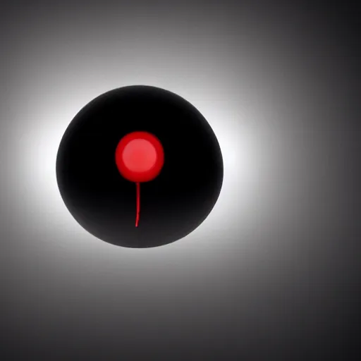 Image similar to man made of smoke in the style of no known artist finds a red rubber ball in a black hole, octane render, dramatic lighting, cinematic