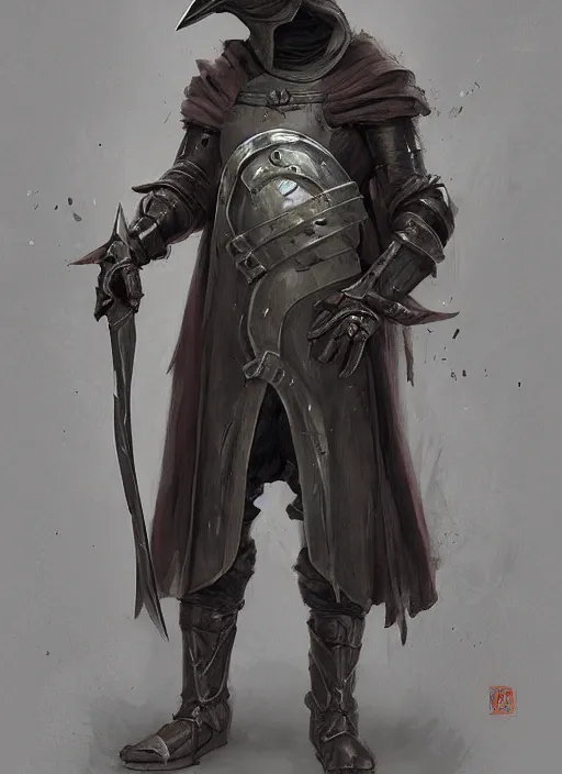 Prompt: medieval plague doctor armor, elegant, digital painting, concept art, smooth, sharp focus, illustration, from StarCraft by Ruan Jia and Mandy Jurgens and Artgerm and William-Adolphe Bouguerea