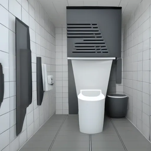 Image similar to an toilet design for alien