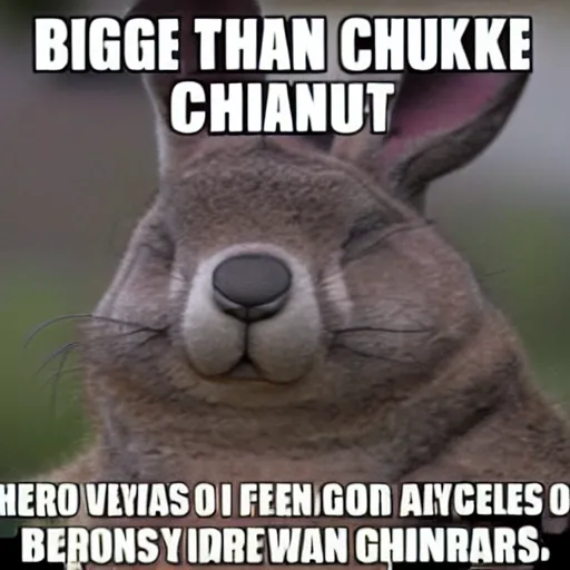 Image similar to big chungus