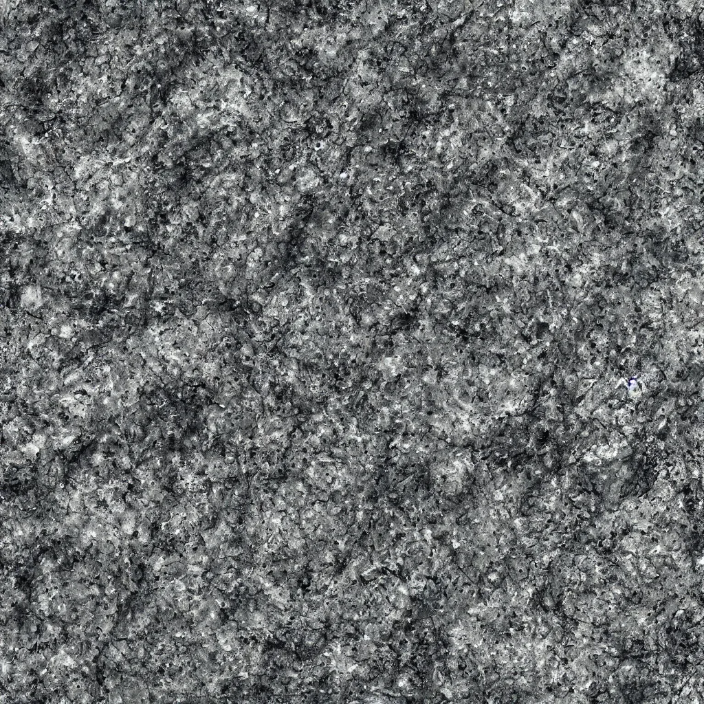 Image similar to a close up view of a granite surface, a computer rendering by jasper johns, polycount, postminimalism, polycount, vray, physically based rendering