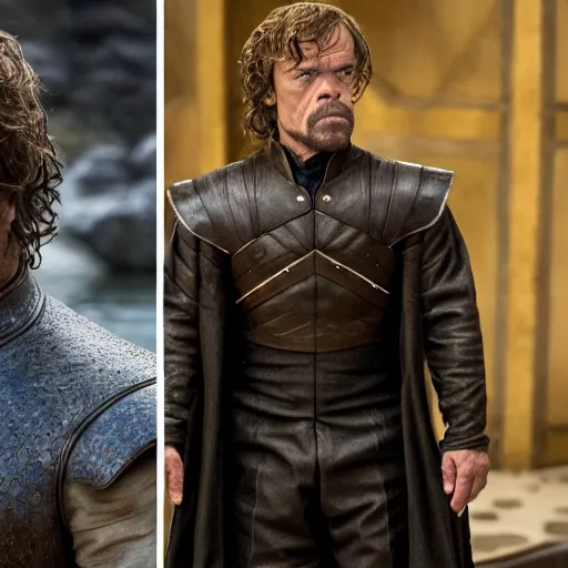 Prompt: jean-claude van damme as tyrion lannister