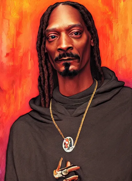 snoop dogg is an evil wizard, dark, red, black, mist, | Stable Diffusion