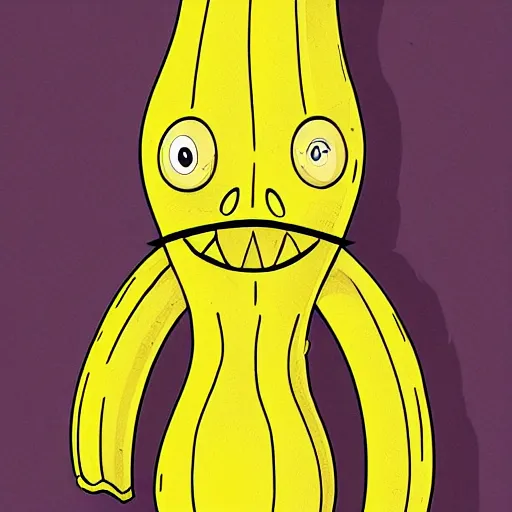 Prompt: banana rick