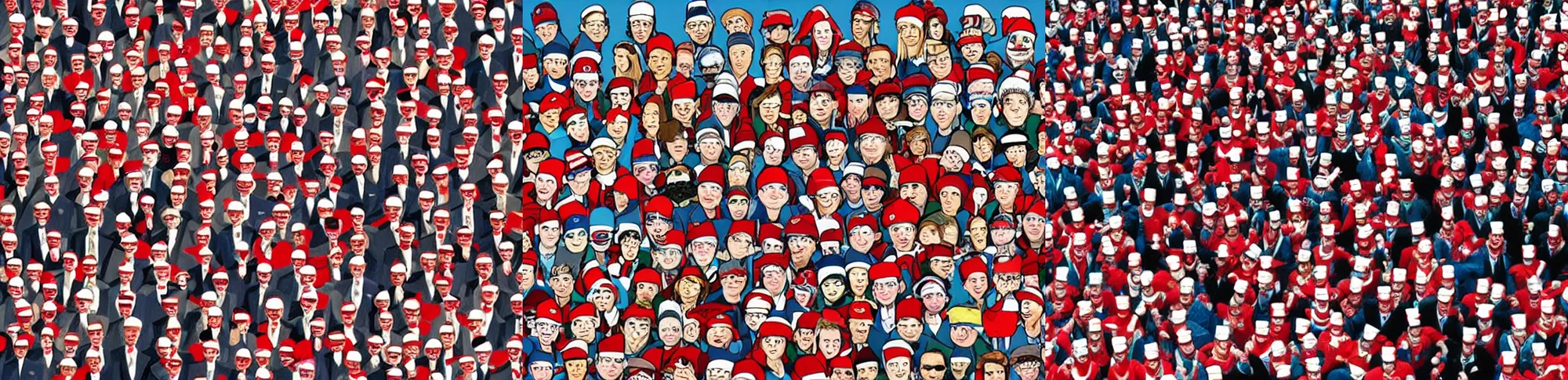 Prompt: Where\'s Wally Now?