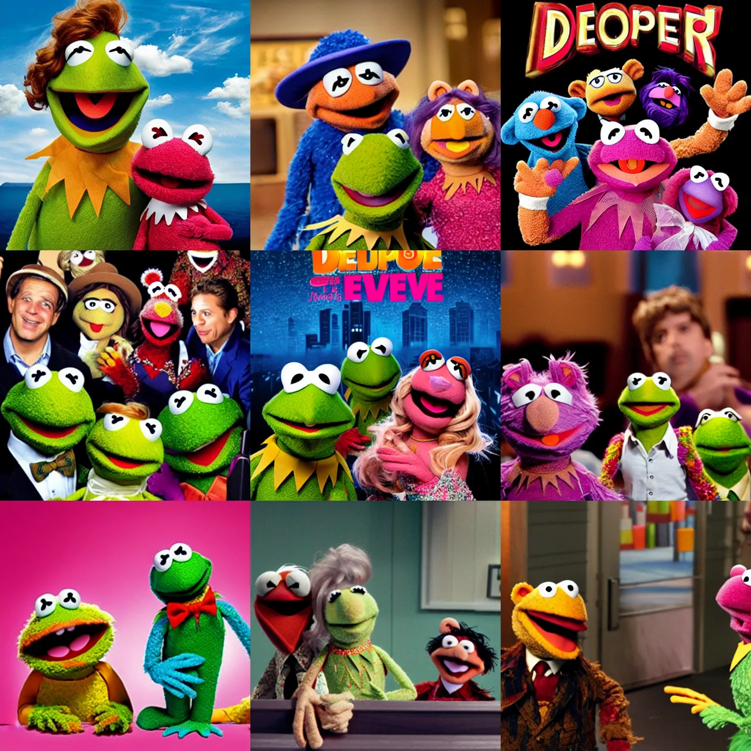 Prompt: muppet version of the movie Deive (2011)