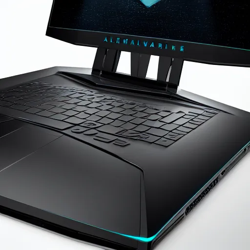 Prompt: alienware laptop octane render, futuristic