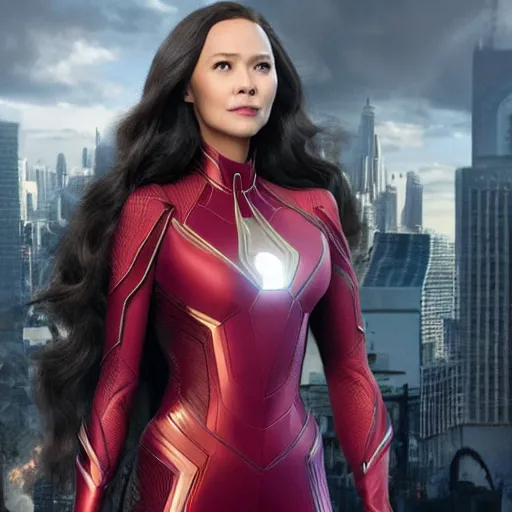 Image similar to wanda vision marvel tv series