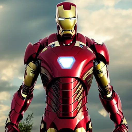 iron man, 8 k uhd, unreal engine, reflected chrome, | Stable Diffusion ...