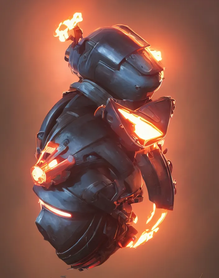 Image similar to epic mask helmet robot ninja portrait stylized as fornite style game design fanart by concept artist gervasio canda, behance hd by jesper ejsing, by rhads, makoto shinkai and lois van baarle, ilya kuvshinov, rossdraws global illumination radiating a glowing aura global illumination ray tracing hdr render in unreal engine 5