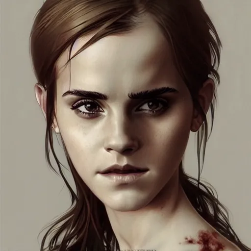 Image similar to ultra realistic illustration, emma watson as zombie anime, intricate, elegant, highly detailed, digital painting, artstation, concept art, smooth, sharp focus, illustration, art by artgerm and greg rutkowski and alphonse mucha