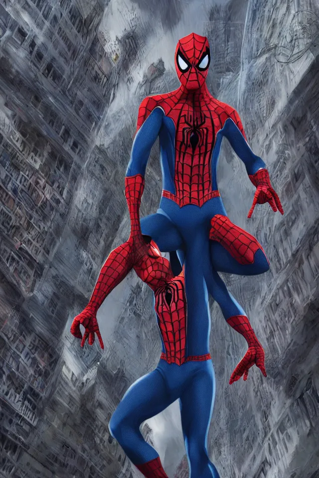 Prompt: concept art of spiderman suit , detailed suit, Marvel, Octan, 8K resolution,