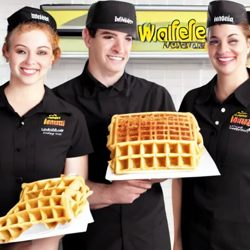 Image similar to wafflehouse employee's