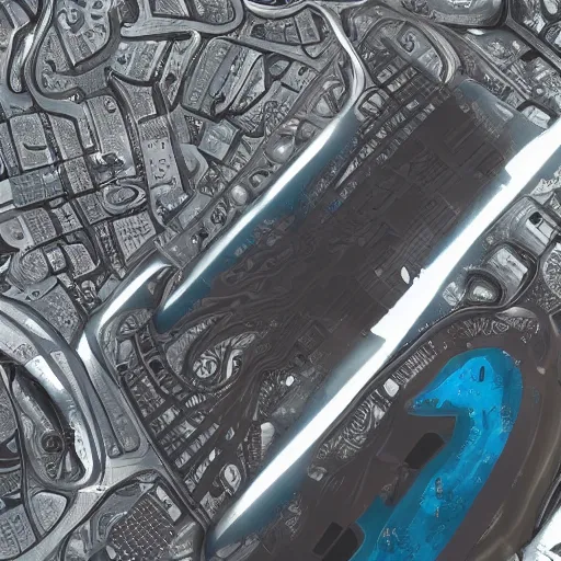 Image similar to digital sci-fi oily gloss reflection zaha hadid airport motherboard with organic forms in liquid and oil on the coronation of napoleon painting, on moon with medium size man walking with black background and digital billboard in the middle. unreal engine 5, keyshot, octane, artstation trending, by Zaha Hadid architects, by Matrix film color, high contrast pinterest black plastic, dark atmosphere pinterest tilt shift, 4k, 8k, 16k.