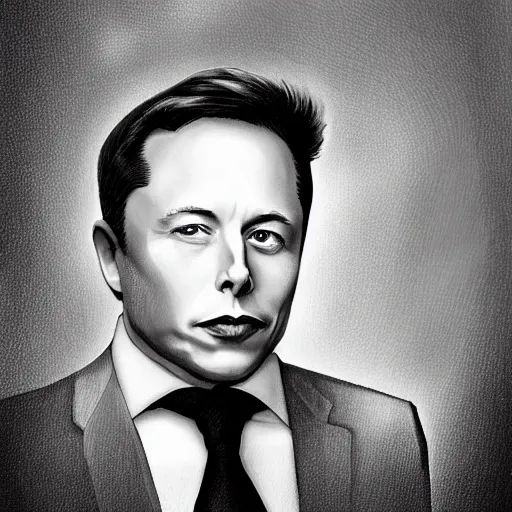 Image similar to elon by pietrocascavilla