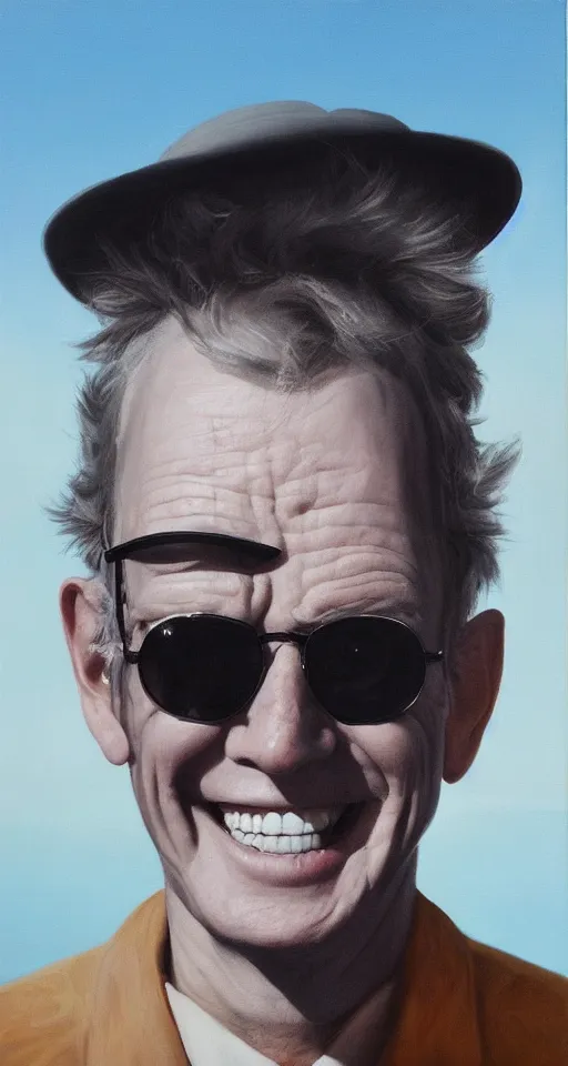 portrait of an evil man with sunglasses, evil smile, | Stable Diffusion ...