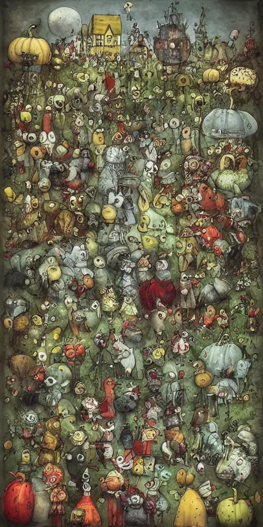 Image similar to a thanksgiving parade by alexander jansson