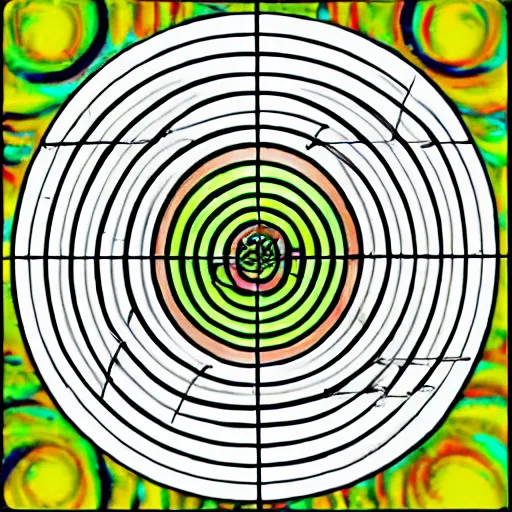 Image similar to vortex mathematics, uncovering eternal truth