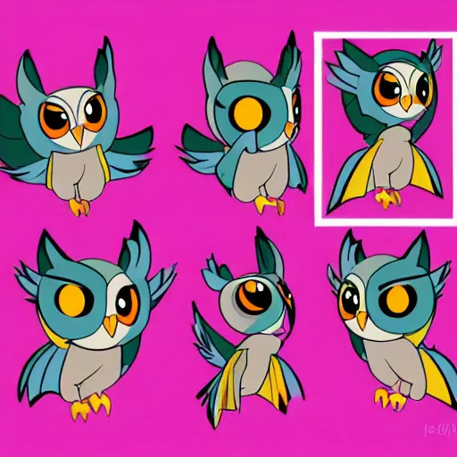 Prompt: hooty from the owl house as a character from my little pony