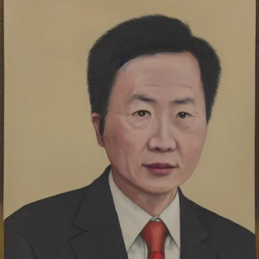 Prompt: portrait of gu tianle