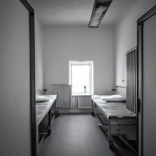 Image similar to modern norway prison cell