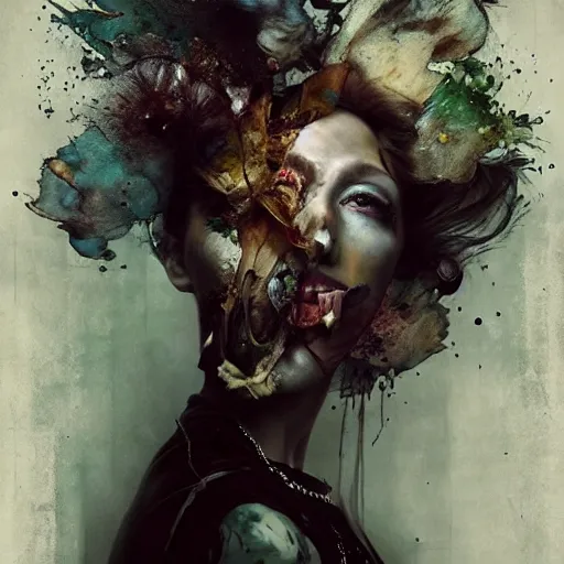 Image similar to by brooke shaden and alberto seveso and eve ventrue and john salminen and tim okamura, trending on artstation hq, deviantart, pinterest, 4 k uhd image