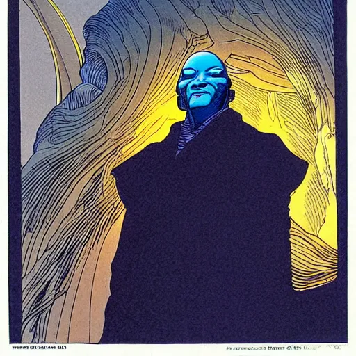 Image similar to morpheus by moebius,