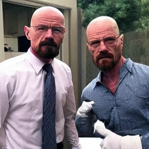 Prompt: walter white gigachad